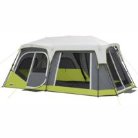 Core Equipment 12 Person Instant Cabin Tent with Double Awning — CampSaver