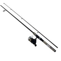 Daiwa D-Shock Spinning Rod and Reel Combo -1BB , Up to 10
