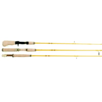 Eagle Claw Featherlight Fly Rod, 2 Piece, Slow, 8 Guides + Tip 4-5 Parab  FL300-7, Fishing - Rod Type: Fly, Fishing - Rod Length: 7ft