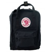 Fjallraven kanken mini black shops backpack