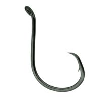Gamakatsu Octopus Hook Size 4, Circle, Offset Point, Ns Black, Per 10