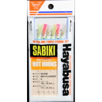 Hayabusa S-505E-8 Mix-Flash Sabiki Rig Size 8 6Us 6 Hooks , Quantity: 6,  Additional Features: Size 8