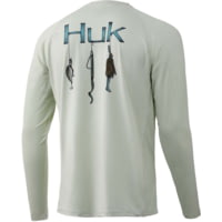 HUK Performance Fishing Running Lakes Pursuit L/S Shirt - Kids