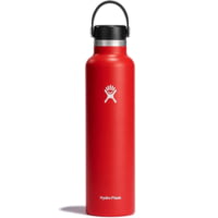 Hydro Flask 24 Oz Standard Mouth with Flex Cap or Flex Straw Lid - Insulated Water Bottle, Goji