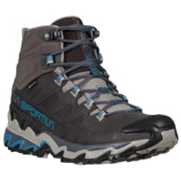 La Sportiva Womens Ultra Raptor II Mid Leather GTX Hiking Boots, Carbon/Atlantic, 9
