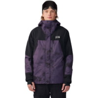 Mountain Hardwear First Tracks Insulated Jacket - Men's , Color: Blurple  Ice Dye Print', Mens Clothing Size: Extra Large, Large, Medium , Includes 