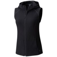 hooded fleece vest women's