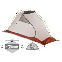 Realistisch in het geheim Groenten MSR Hubba HP Tent - 1 Person, 3 Season — CampSaver