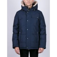 OSC Cross Lasalle Hooded Hip-Length Parka w/ Shearling Trim