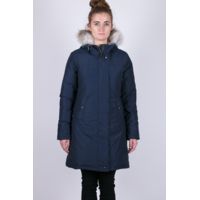 OSC Cross Liberty Hooded Knee-Length Parka w/ Coyote Fur Trim