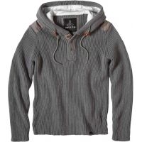 prana men's hooded henley sweater