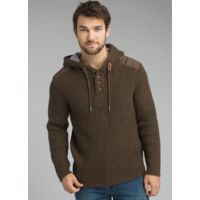 Prana men's sale hooded henley sweater