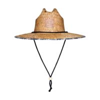 Quiksilver Mens Outsider Waterman Sun Protection Straw Lifeguard Hat