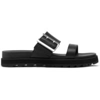 Sorel Roaming Buckle Slide Sandals Women s Black 9