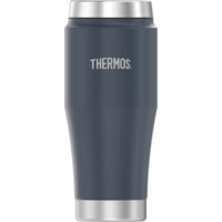 Thermos 16 Oz. Matte Blue Stainless Steel Insulated Travel Tumbler