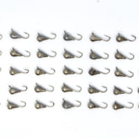 Vexan 50-Pack Teardrop Ice Fishing Jigs — 6 models