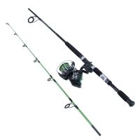 Zebco Crappie Fighter Ultralight 2 Piece Spincast Combo Prespooled