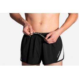 mens 2 inch split running shorts