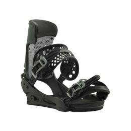 Burton Malavita Snowboard Bindings - Men's, Dark Gray, — Size