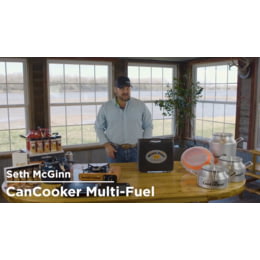 CanCooker SMDF140 Multi-Fuel Single Burner Cooktop Fre Ship