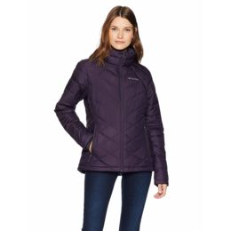 Columbia Heavenly Jacket, Dark Plum, M - Women's, — Womens Clothing Size:  Medium, Center Back Length: 27 in, Apparel Fit: Active, Gender: Female —  1788661506-M