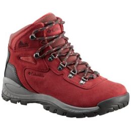 red hiking boots women's
