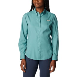 Columbia Tamiami II Long Sleeve Shirt - Womens, Tranquil — Womens Clothing  Size: Small, Sleeve Length: Long Sleeve, Center Back Length: 26 in, Age  Group: Adults — 1275701329Tranquil TealS - 1 out of 24 models