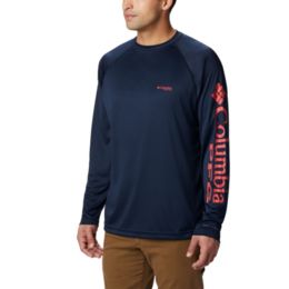 Columbia Terminal Tackle Long Sleeve Shirt - Men's, — Mens Clothing Size:  Extra Large, Sleeve Length: Long, Age Group: Adults, Apparel Fit: Regular —  138826-467-XL