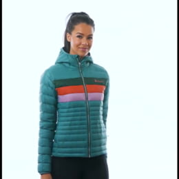Cotopaxi Fuego Plus Size Down Hooded Jacket - Womens with Free S&H —  CampSaver