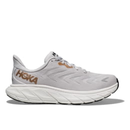 Hoka Arahi 6 Road Running Shoes - Womens, Nimbus Cloud/Rose — Womens Shoe  Size: 10.5 US, Gender: Female, Age Group: Adults, Womens Shoe Width:  Medium, Heel Height: 5 mm — 1123195-NCRG-10.5B