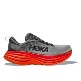 Hoka Bondi 8 Road Running Shoes - Men's - 11-16 US, — Mens Shoe Size: 13  US, Gender: Male, Age Group: Adults, Mens Shoe Width: Medium, Heel Height:  4 mm — 1123202-CFLM-13D - 1 out of 8 models