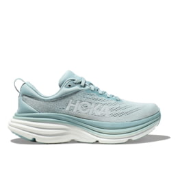 Hoka Bondi 8 Road Running - Womens, Cloud Blue/Ice Flow, 7B,  1127952-CBIF-07B — Womens Shoe Size: 7 US, Gender: Female, Age Group:  Adults, Womens Shoe