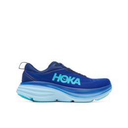 Hoka Bondi 8 Running Shoes - Mens, Bellwether Blue / Bluing, 10.5D,  1123202-BBBG-10.5D — Mens Shoe Size: 10.5 US, Gender: Male, Age Group:  Adults,