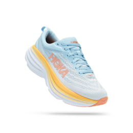 Hoka Bondi 8 Wide Road Running - Womens, Summer Song / — Womens Shoe Size:  10 US, Gender: Female, Age Group: Adults, Womens Shoe Width: Wide, Heel  Height: 4 mm — 1127954-SSCA-10D - 1 out of 51 models