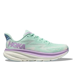 Hoka Clifton 9 Wide Road Running Shoes - Women's, — Womens Shoe Size: 10  US, Gender: Female, Age Group: Adults, Womens Shoe Width: Wide, Heel  Height: 29 mm — 1132211-SOLM-10D - 1 out of 42 models