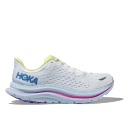 Hoka Kawana Road Running - Womens, White/Ice Water, 10.5B,  1123164-WIWT-10.5B — Womens Shoe Size: 10.5 US, Gender: Female, Age Group:  Adults, Womens