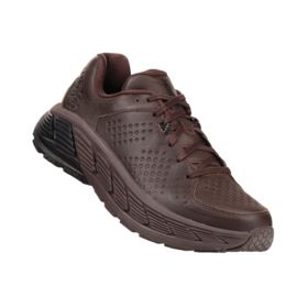 Hoka Gaviota LTR Road Running Shoes - Men's, — Mens Shoe Size: 12 US,  Gender: Male, Age Group: Adults, Mens Shoe Width: Wide, Color: Demitasse /  Black — 1093649-DSBC-12EE