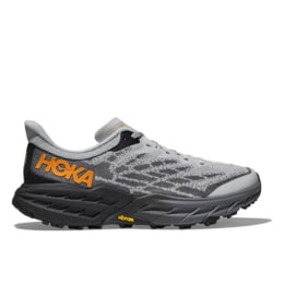 Hoka Speedgoat 5 Wide Trailrunning Shoes - Mens, Harbor Mist/Black, 12EE,  1123159-HMBC-12EE — Mens Shoe Size: 12 US, Mens Shoe Width: Wide, Color