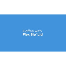 12 oz Coffee with Flex Sip™ Lid - White