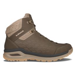 voelen Respect Eed Lowa Strato EVO LL QC Hiking Boots - Women's, Stone, — Womens Shoe Size:  10.5 US, Gender: Female, Weight: 2.35 lb, Color: Stone, Footwear Upper  Fabric/Material: Nubuck leather — 3207080925-STONE-MD-10.5