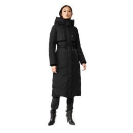 Mackage Leanne Hooded Puffer Coat Women s Black Womens Clothing Size Medium Center Back Length 47 in Apparel Fit Fitted Gender Female Leanne Black M