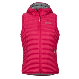 pink hooded vest