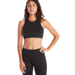 Marmot Leda Sports Bra - Women's, Black, XL, M12625-001 — Bra Size