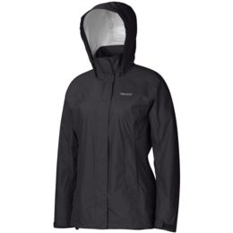 Marmot PreCip Rain Jacket - Women's, Black, Small, 46200-001-S — Womens  Clothing Size: Small, Sleeve Length: Long Sleeve, Center Back Length: 27  in,