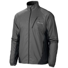 Marmot Stride Jacket - Men's-Slate Grey / Black-Medium, — Mens Clothing  Size: Medium, Chest/Body Size: 39 - 41 in, Center Back Length: 28 in,  Apparel Fit: Athletic — 785562233249