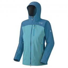 Mountain Hardwear Drystein Jacket - Women's-Jewel/Oasis Blue-Large —  Apparel Fit: Regular, Gender: Female, Color: Jewel/Oasis Blue, Size: Large  —