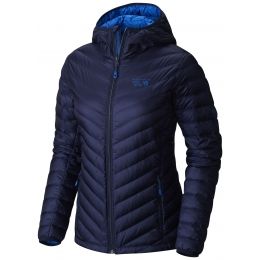 mountain hardwear women's micro rated hooded down jacket