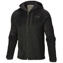 monkey man grid hooded jacket