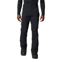 Mountain Hardwear Reduxion Softshell Pant - Men's, — Mens Clothing Size:  Large, Inseam Size: Regular, Gender: Male, Age Group: Adults —  2007251010-Black-L-R - 1 out of 3 models