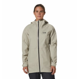 Mountain Hardwear Threshold Parka - Women's, Oyster — Womens